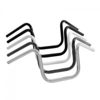 Motocyklová Řídítka 25mm Bad Hawk 7", šířka 80cm, chrom